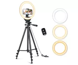 Supporto per treppiede estensibile UBeesize Ring Light