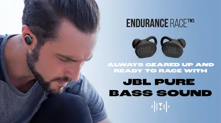 JBL Endurance Race su Amazon: Cuffie TWS per lo sport con fino a 30 ore di autonomia con uno sconto di 30 dollari