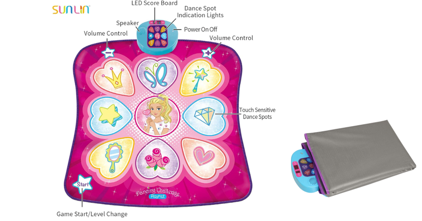 Rodzon Dance Mat migliori tappetini per danza per bambini