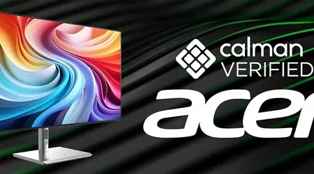 Acer si prepara a lanciare il monitor PE320QK X con certificazione Calman Verified e pannello OLED