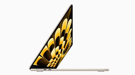 Apple svela il nuovo MacBook Air con display Liquid Retina da 15,3" e processore M2 a partire da 1299 dollari
