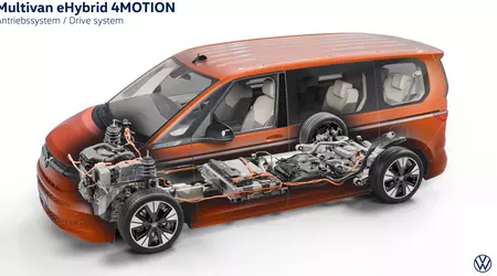 Volkswagen Multivan e California ottengono PHEV a trazione integrale