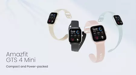 Amazfit GTS 4 Mini su Amazon: smartwatch con GPS, durata della batteria fino a 45 giorni e supporto Alexa a 99 dollari (20 dollari di sconto)