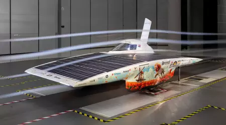 Gli studenti olandesi hanno creato un "auto solare" che può essere spinta dalla potenza del vento