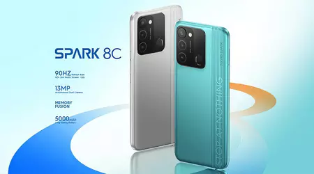 Tecno Spark 8C: schermo a 90 Hz, batteria da 5000 mAh, altoparlanti abilitati NFC e DTS per $ 120