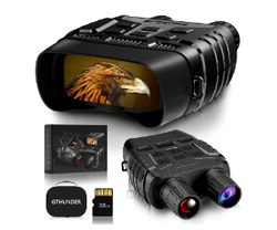 GTHUNDER Occhiali digitali per la visione notturna Binocolo 
