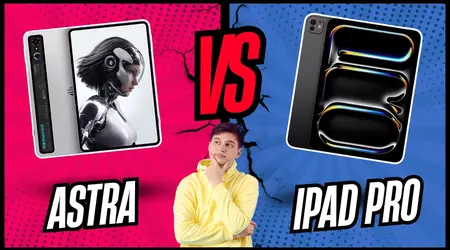 REDMAGIC Astra vs Apple iPad Pro M4: Confronto