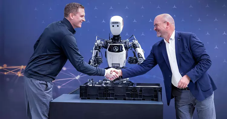 Mercedes ha investito nei robot Apptronik ...