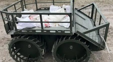 L'esercito ucraino adotta un robot logistico silenzioso 