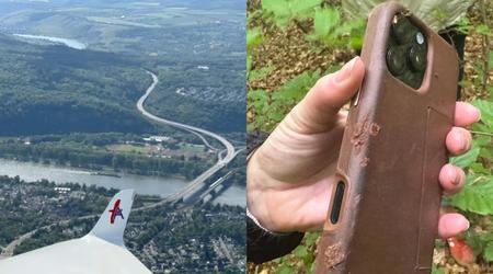 L'iPhone 16 Pro è caduto dall'aereo ed è rimasto intatto, anche la registrazione video non si è interrotta