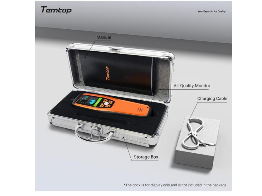 Temtop M2000 monitor qualità aria allergie