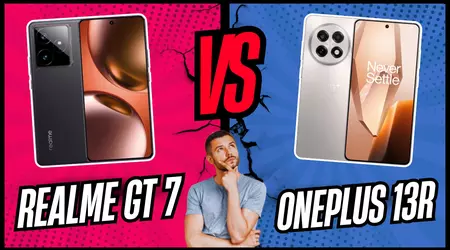 Realme GT 7 vs OnePlus 13R: Confronto