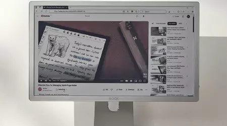 Boox ha presentato il Mira Pro Color, il primo monitor con uno schermo E-Ink a colori