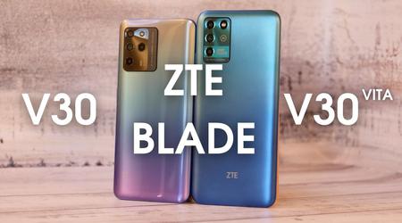 Una recensione degli smartphone di ZTE. Blade V30 e V30 vita