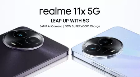 realme 11x 5G - Dimensity 6100+, display LCD a 120Hz e batteria da 5000 mA*h per meno di 200 dollari