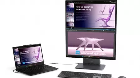 Media: Lenovo sta preparando un potente ThinkCentre X AIO Aura Edition all-in-one con uno schermo quasi quadrato e processore Intel Core Ultra X 300