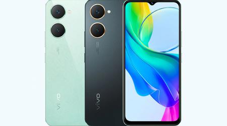 vivo Y03t: Display LCD a 90Hz, chip Unisoc T612, batteria da 5000mAh e protezione IP54 per 78$.