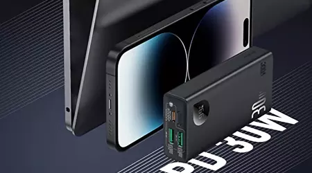 Baseus 20.000 mAh Powerbank con ricarica da 30 watt e tre porte USB in vendita su Amazon con uno sconto del 20%.