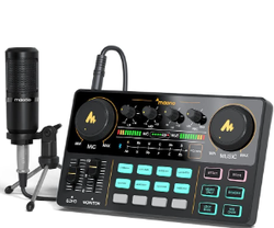 Pacchetto di attrezzature per podcast - Mixer audio MAONO