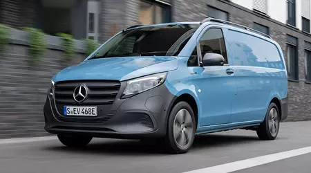 Il furgone Mercedes-Benz eVito ha una nuova batteria e un'autonomia aumentata di 480 chilometri