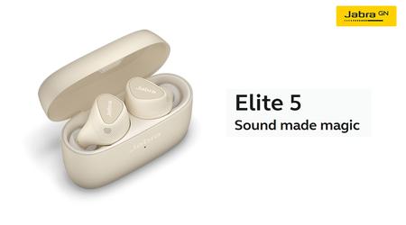 Jabra Elite 5: cuffie TWS con Bluetooth 5.2, aptX, ANC, protezione IP55, durata della batteria fino a 28 ore e supporto Google Fast Pair per $ 149