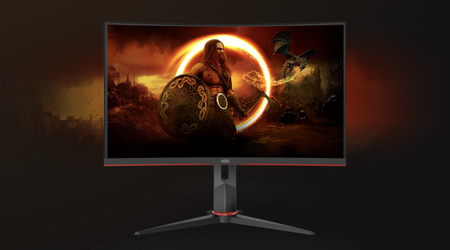 AOC AGON CG27G2S/BK: monitor da gioco con schermo curvo e frequenza di aggiornamento di 165Hz