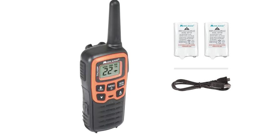 Midland- T51VP3 walkie talkie per campeggio