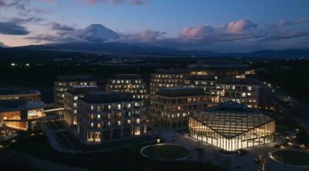 Toyota ha completato la prima fase di costruzione del campus di prova Woven City in Giappone