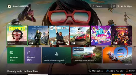 Microsoft ha iniziato a testare una nuova interfaccia utente per la Xbox: apparirà nel 2023