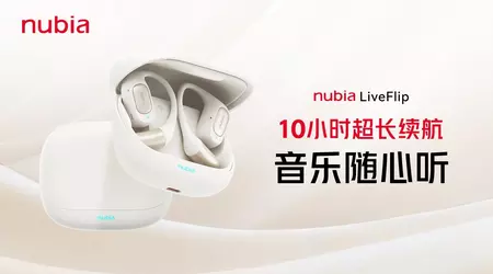 Nubia ha lanciato in Cina le cuffie aperte LiveFlip con driver da 15 mm e batteria da 40 ore di autonomia