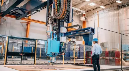 La stampante 3D più grande del mondo può stampare una casa in meno di 80 ore