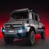 Miniatura di Unimog sulla strada