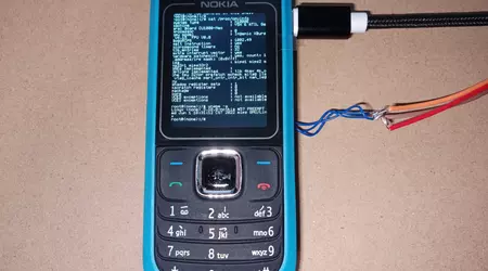 Il classico telefono Nokia 1680 del 2008 si è trasformato in un mini PC Linux