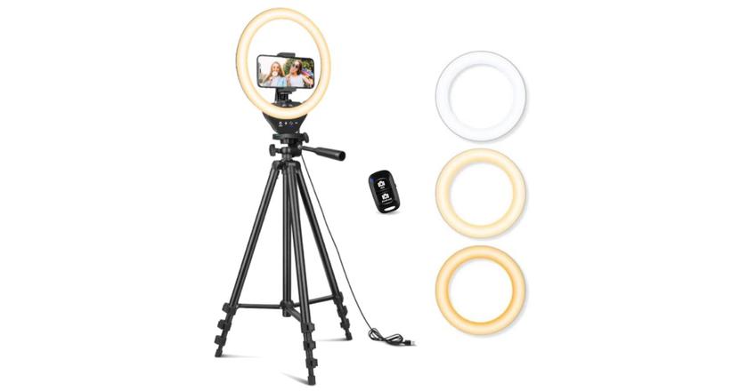 UBeesize Ring Ligh miglior supporto per telefono per registrazione video