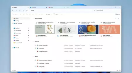 Microsoft testa la nuova build di Windows con Explorer aggiornato