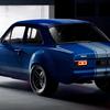 Ford Escort Mk1 RS, vista posteriore