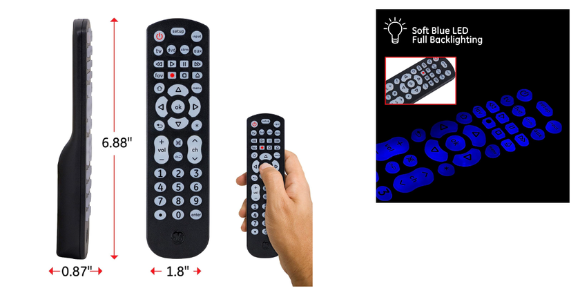 GE telecomando universale per smart tv vizio