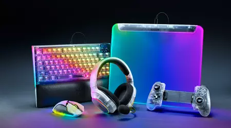 Razer ha introdotto Phantom White — una linea elegante di periferiche da gioco semi-trasparenti con design retro-futuristico e illuminazione RGB