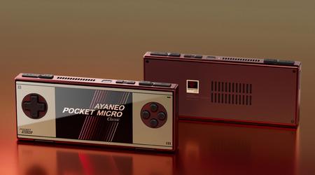 Per gli appassionati di giochi retrò: Ayaneo ha presentato la console portatile Pocket Micro Classic