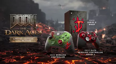Microsoft ha svelato una collezione di accessori per Xbox nello stile di DOOM: The Dark Ages