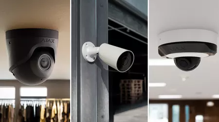 TurretCam, BulletCam e DomeCam Mini: nuove telecamere di sicurezza Ajax Systems con risoluzione fino a 4K e protezione IP65