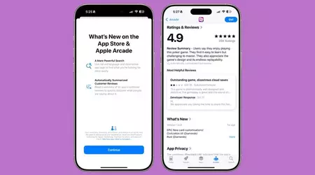 Apple spiega come funzionano i riassunti delle recensioni automatiche nell'App Store in iOS 18.4