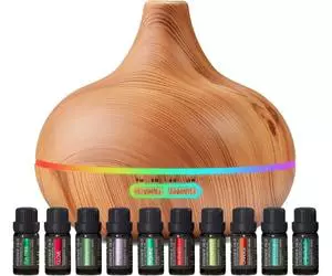 Diffusore per aromaterapia definitivo e set di oli essenziali