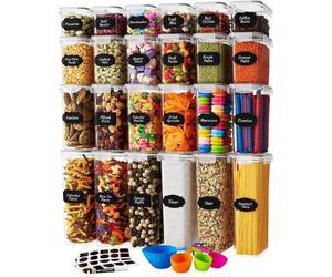 Contenitori ermetici per alimenti Chef's Path con coperchi