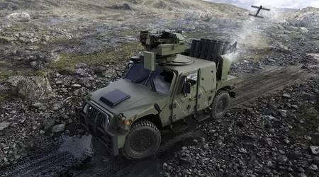 AM General ha presentato il veicolo blindato Humvee Sabre Blade con lancia droni kamikaze Switchblade 300 e Switchblade 600