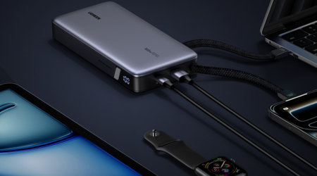 Ugreen ha rilasciato un power bank da 25.000mAh con cavi integrati e supporto PowerDelivery 3.1