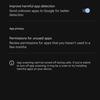 Sicurezza di Google Play Protect, anteprima