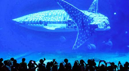 Ridateci i soldi! I visitatori di un oceanario cinese si sono indignati per aver visto uno squalo robotico invece di un gigante marino vivo