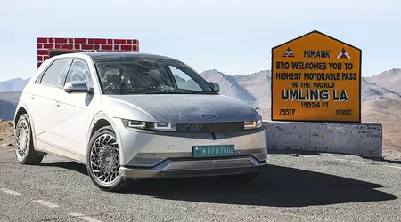 Hyundai IONIQ 5 è entrata nel Guinness dei primati per la maggiore variazione di altezza su un veicolo elettrico