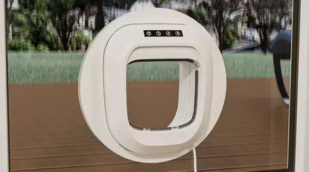 Flappie: una porta che non si apre se il gatto vuole tornare a casa con un topo o un uccello catturato.